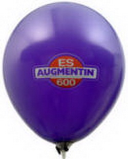 Tek y�ze �� renk logo , yaz� ve resim balon bask�s� 1000 adet